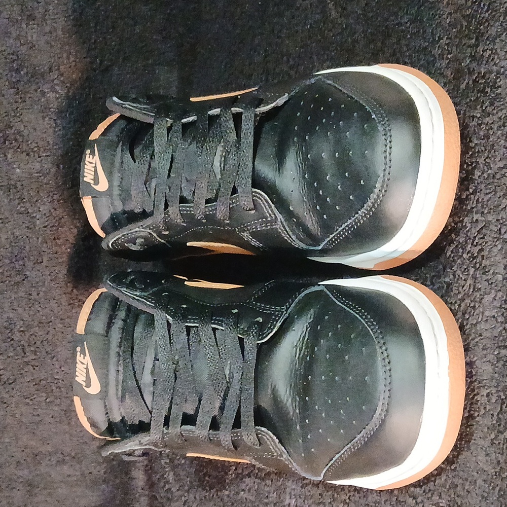 Nike Dunk Low (BLACK AMBER BROWN), Mens Size-12 - Picture 2 of 12